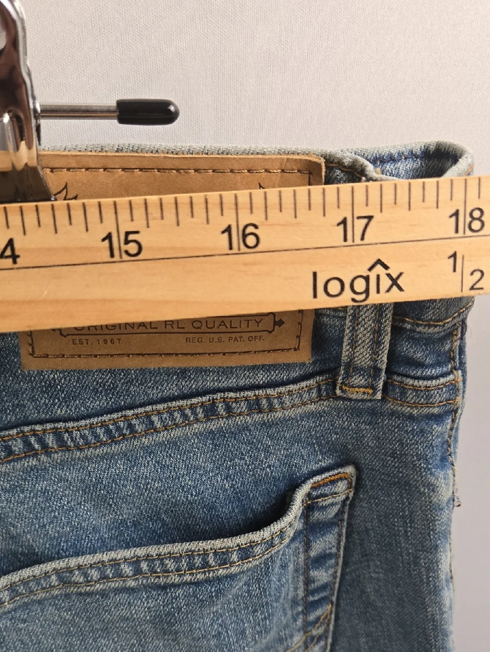 Polo Ralph Lauren Men's Light Denim Relaxed Fit Jeans Sz 38x32